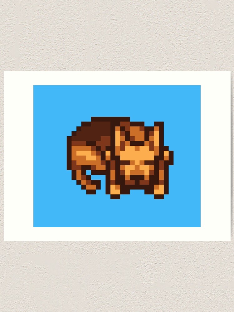 "Stardew Valley Dog sleeping" Art Print for Sale by aiyapixels Redbubble
