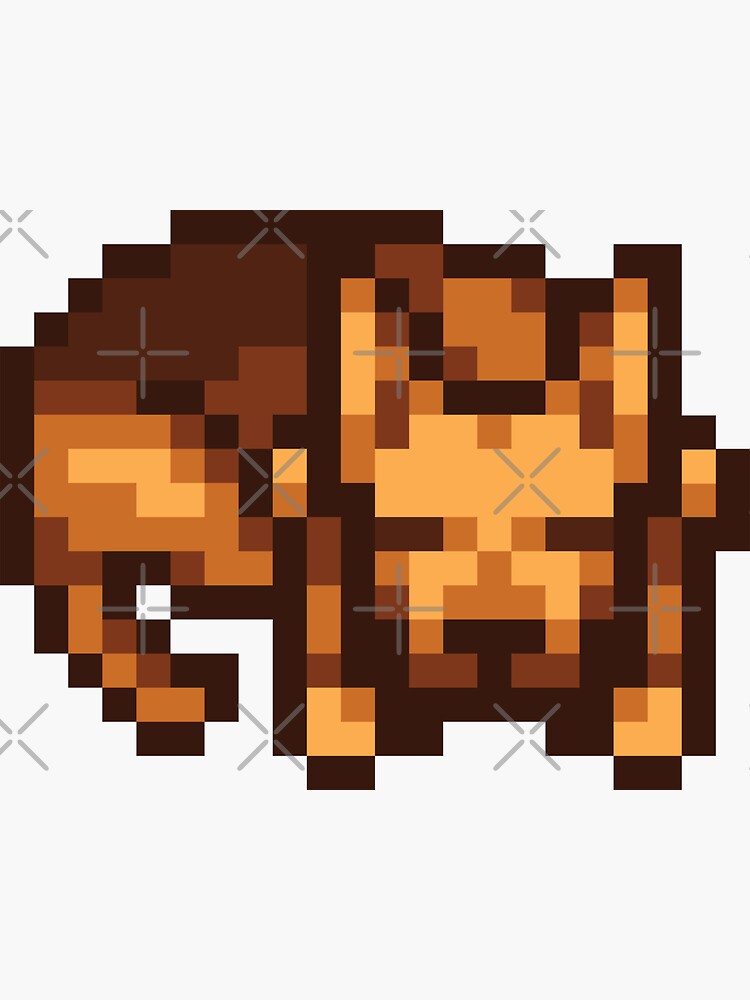 "Stardew Valley Dog sleeping" Sticker for Sale by aiyapixels Redbubble