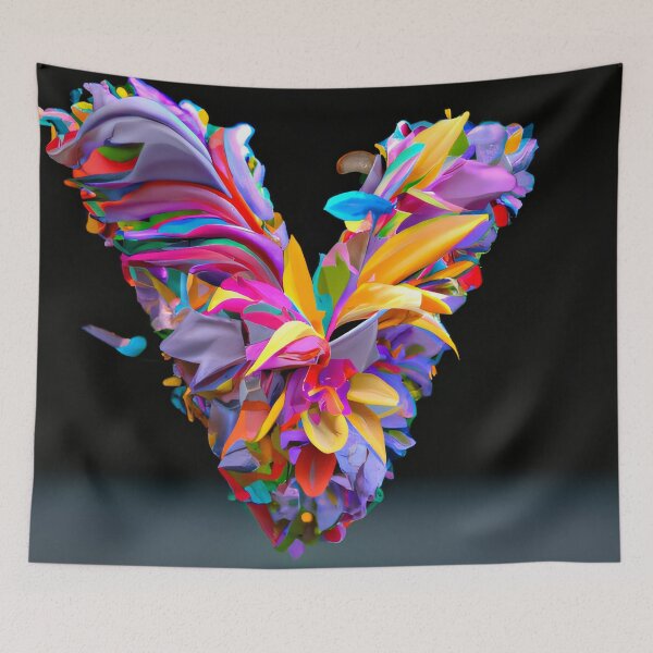 Item preview, An Amazing Letter V! designed and sold by WhiteCatGallery.