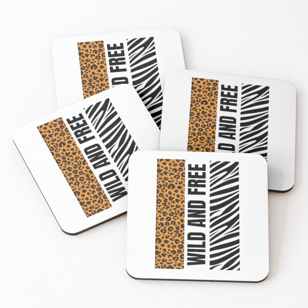 Item preview, Animal Print Gepardo and Zebra - WILD AND FREE designed and sold by MoshisooPrint.