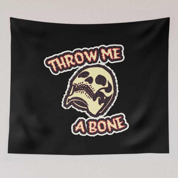 Item preview, Throw Me A Bone | Retro Spooky designed and sold by retroready.