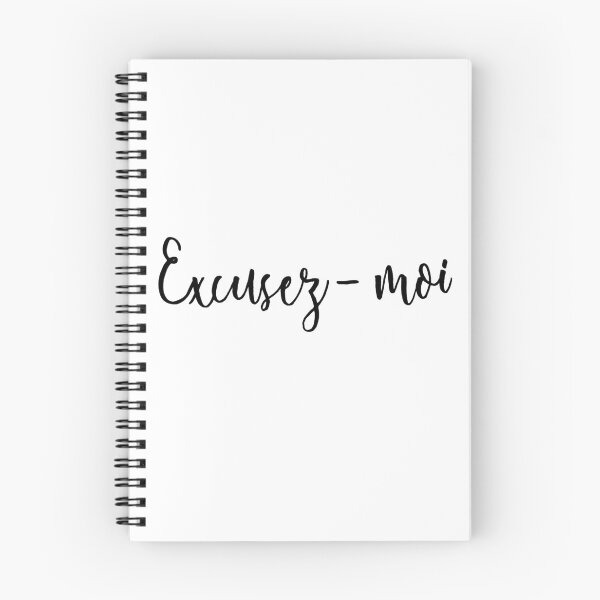 Item preview, Excusez - moi  designed and sold by Alice Monber’s LETTERING.