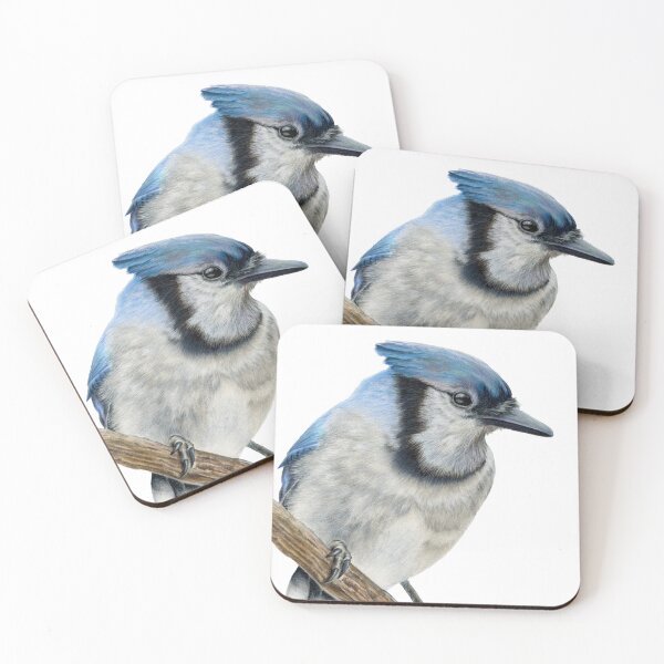Artikelvorschau, Blauhäher-Wildtier-Vogel entworfen und verkauft von Art-By-Alessia.