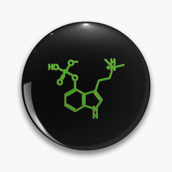 Item preview, Glowing green psilocybin molecule designed and sold by saint-shores.