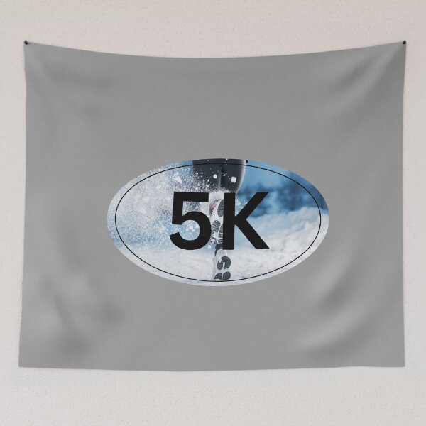 Item preview, Winter Running, 5K designed and sold by LatterDaze.