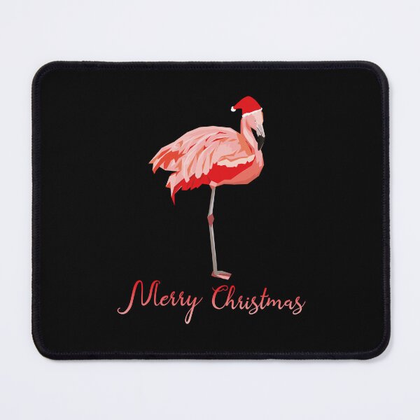 Item preview, Pink Flamingo Christmas Outfit Funny Flamingo Bird In Santa Hat Women Men Merry Christmas Xmas Gift designed and sold by FunnySunny T-Shirts.