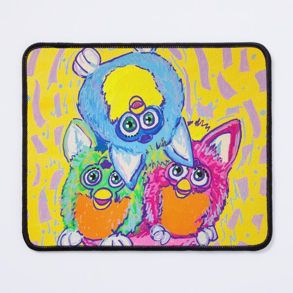 Item preview, 3 Buddy Party Furb Inspired Painting designed and sold by furbworld.