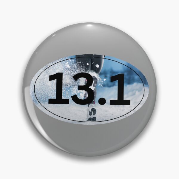 Item preview, Winter Running, Half Marathon 13.1 designed and sold by LatterDaze.