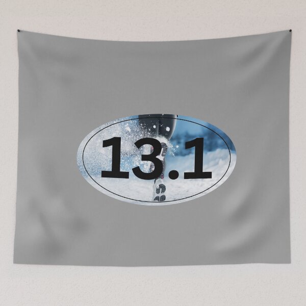 Item preview, Winter Running, Half Marathon 13.1 designed and sold by LatterDaze.