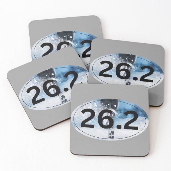 Item preview, Winter Running, Marathon 26.2 designed and sold by LatterDaze.