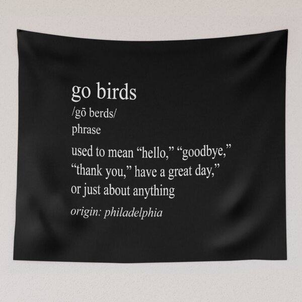 Item preview, Go Birds Used To Mean Hello Goodbye Thank You Have A Great  designed and sold by zolatifleta6.