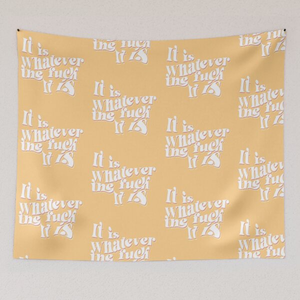 Item preview, It Is Whatever The F*ck It Is designed and sold by Amanda Kitchings.