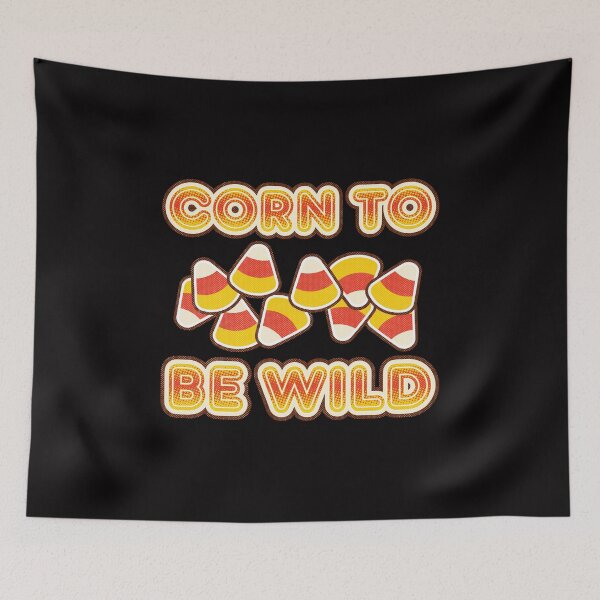 Item preview, Corn To Be Wild | Retro Spooky designed and sold by retroready.