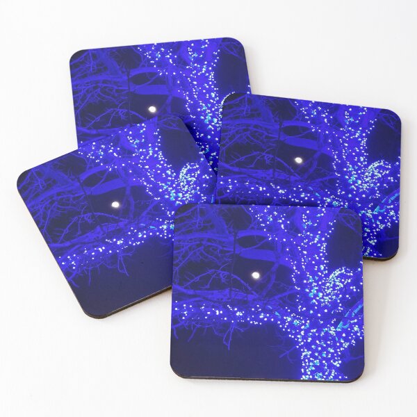 Item preview, Blue Tree with Moon designed and sold by EyeOfDelight.