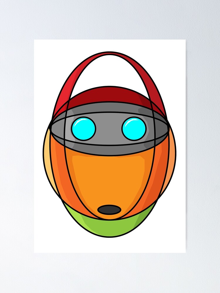 Thumbnail 1 of 3, Poster, Abstractrobot designed and sold by Florian Renard.