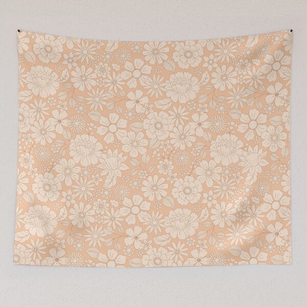 Item preview, 70s Floral Pattern designed and sold by antevasinart.