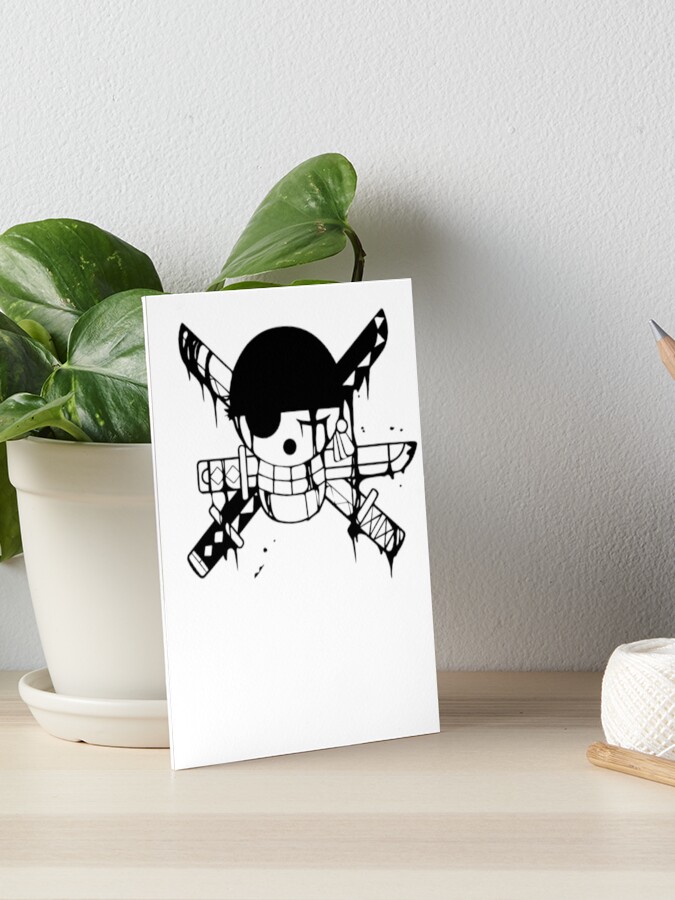 Roronoa Zoro Pirate Hunter Flag Sticker for Sale by OtakuToys