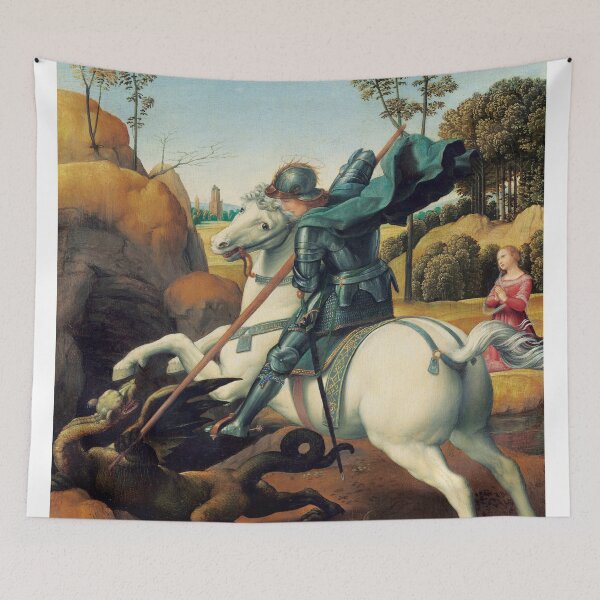 Item preview, Saint George and the Dragon designed and sold by InnerCitadel.