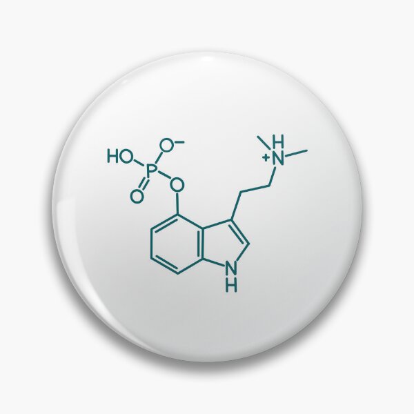 Item preview, deep blue green psilocybin molecule designed and sold by saint-shores.
