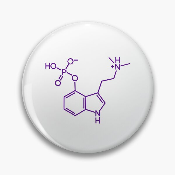 Item preview, Violet purple psilocybin molecule designed and sold by saint-shores.