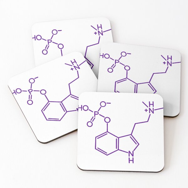 Item preview, Violet purple psilocybin molecule designed and sold by saint-shores.