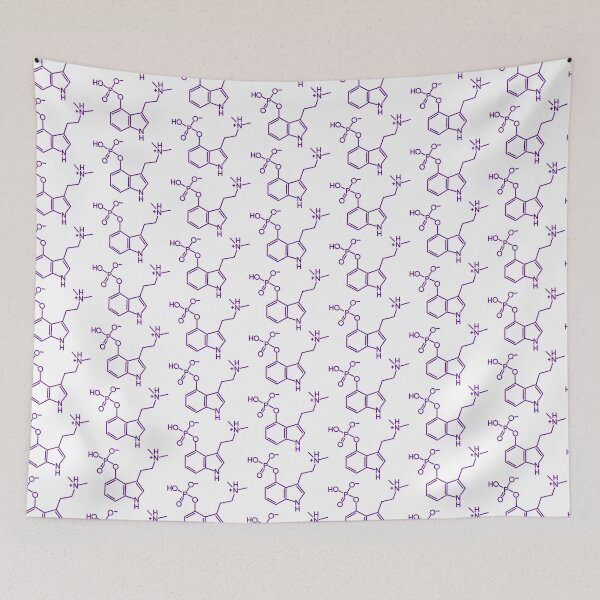 Item preview, Violet purple psilocybin molecule designed and sold by saint-shores.