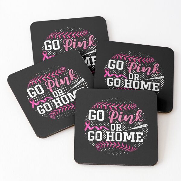 Item preview, Go Pink Or Go Home Breast Cancer Softball  designed and sold by zolatifleta6.