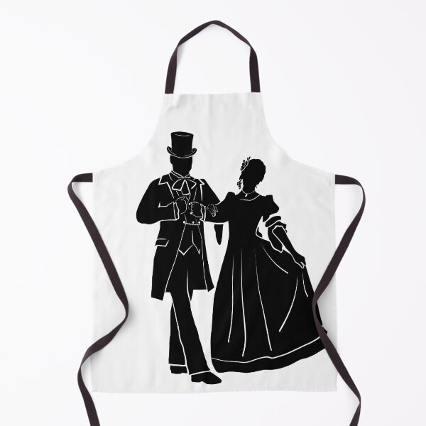 Item preview, The Nutcracker Party Parents Silhouette designed and sold by Claudia McBain.