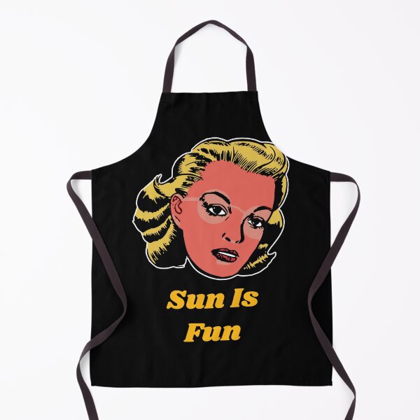 Item preview, 'Sun is fun' Pinup Girl - Retro Design for T-shirts, mugs, phone cases and other accessories designed and sold by Ridiculam Toga.