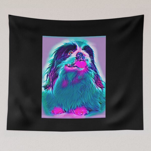 Item preview, Pekingese With Tongue Out designed and sold by teewearstyle.