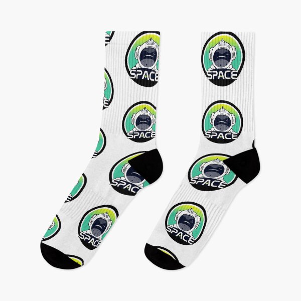 Item preview, Astronaut in space green and yellow tones designed and sold by lonelyPrinter.