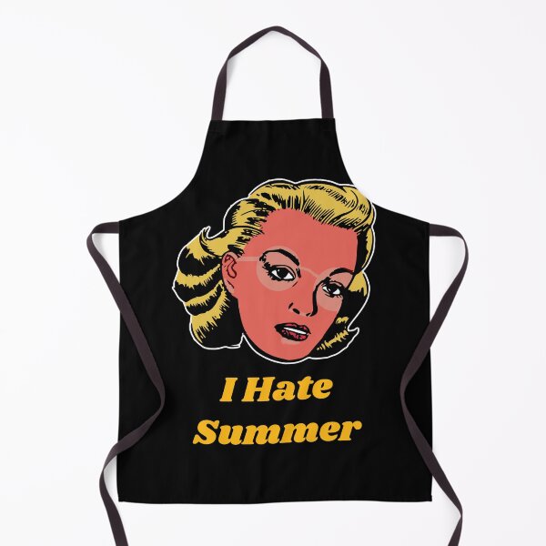 Item preview, 'I Hate Summer' Pinup Girl - Retro Design for T-shirts, mugs, phone cases and other accessories designed and sold by Ridiculam Toga.