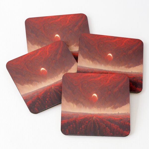 Item preview, Planet Warz - Red Forest - Eclipse Maze "Planet Corrupiss" designed and sold by Brazz Official.