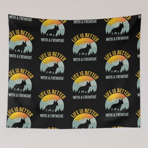 Item preview, Life Is Better With A Frenchie Summer Dog Gift  designed and sold by Guarddogdrive.
