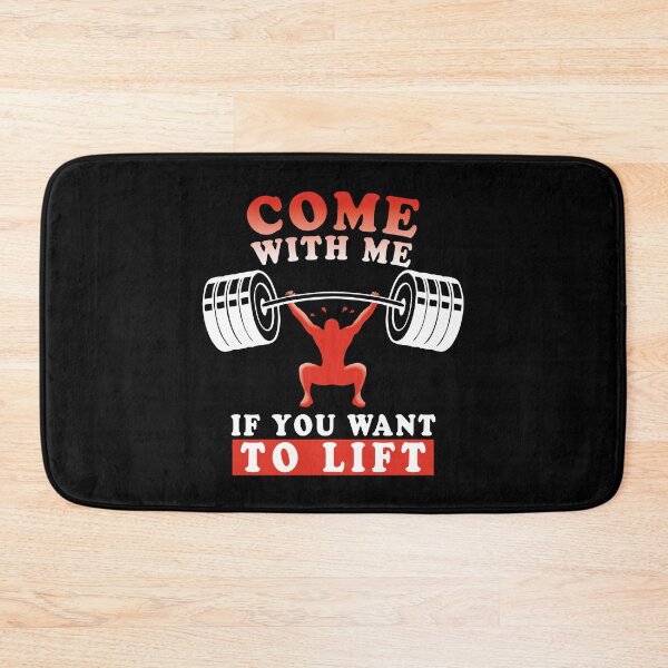 Item preview, Come With Me If You Want To Lift | Weightlifting Motivational Training Quote designed and sold by TMBTM.