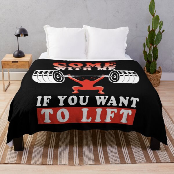 Item preview, Come With Me If You Want To Lift | Weightlifting Motivational Training Quote designed and sold by TMBTM.