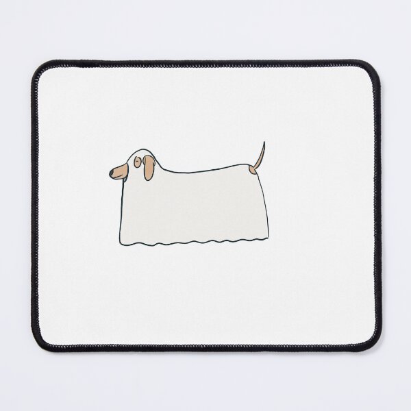 Item preview, Tan dachshund sheet ghost designed and sold by maggiemuffin13.