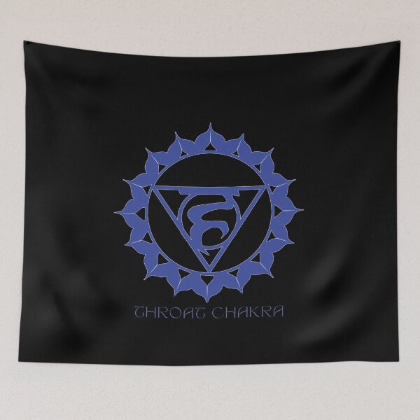Item preview, illustration of Yogic Throat Chakra designed and sold by deepakrode7.