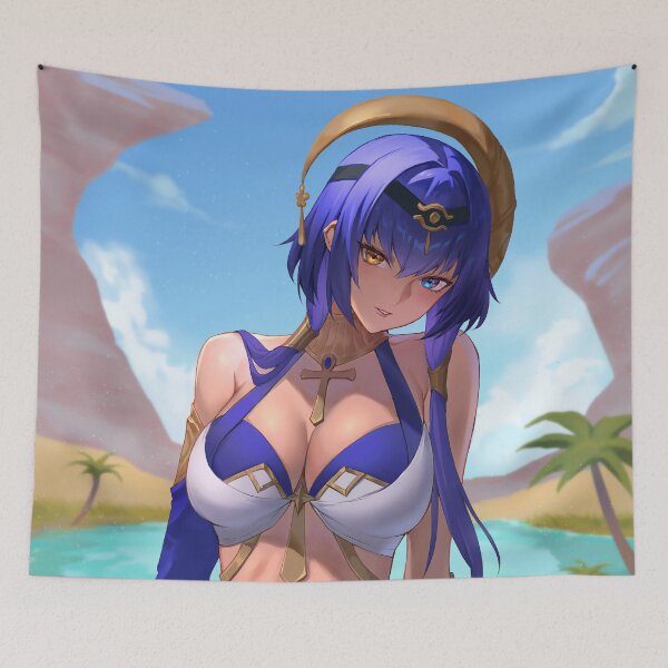 Item preview, Dark Skin Candace Genshin Impact designed and sold by genshinwaifus.