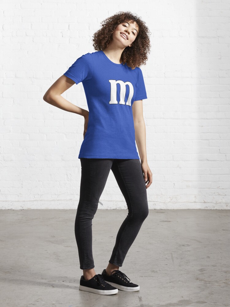 Blue m&m hot sale shirt