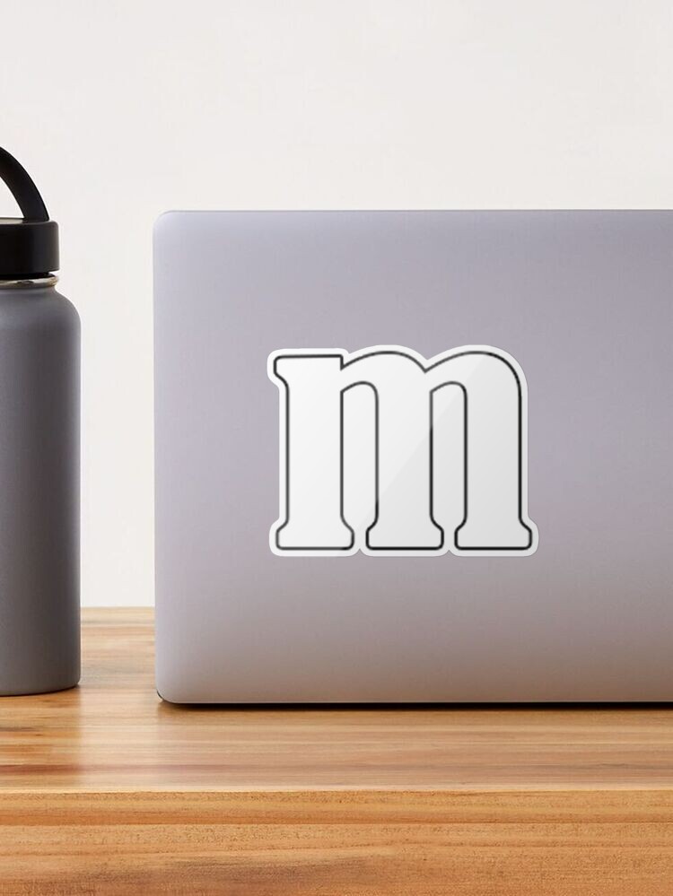 blue m&m | Sticker