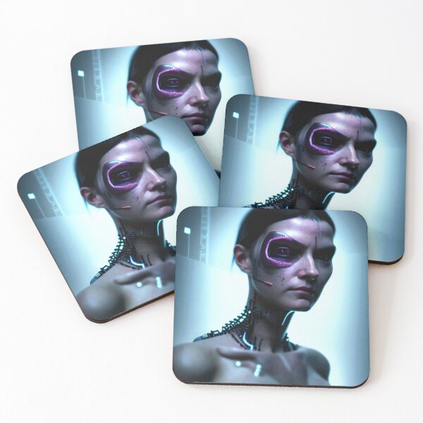 Item preview, CYBER GIRL (Portrait) #001 designed and sold by RICK-TURNER.