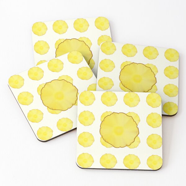 Item preview, Cute Pineapples Pattern with Big Pineapple  designed and sold by TheFoxyWolfShop.