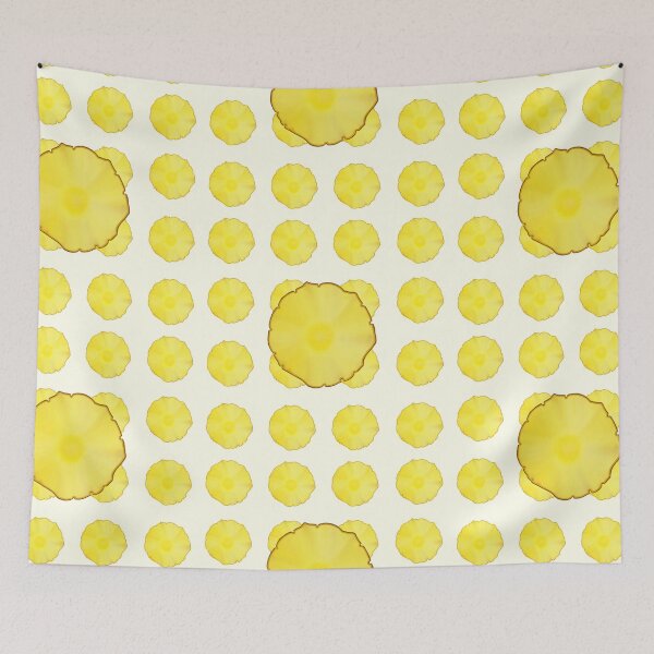 Item preview, Cute Pineapples Pattern with Big Pineapple  designed and sold by TheFoxyWolfShop.