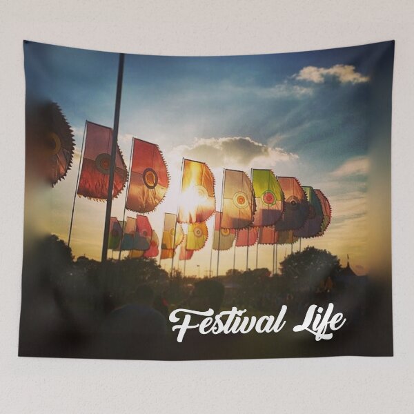 Item preview, Festival life graphic tee 10 designed and sold by krygon.