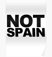 Catalonia Is Not Spain Poster