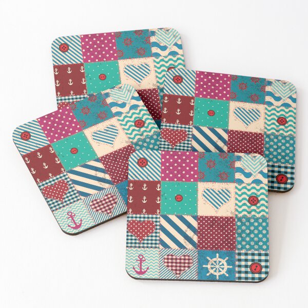 Item preview, Patchwork In Nautical Style designed and sold by Miaramar.