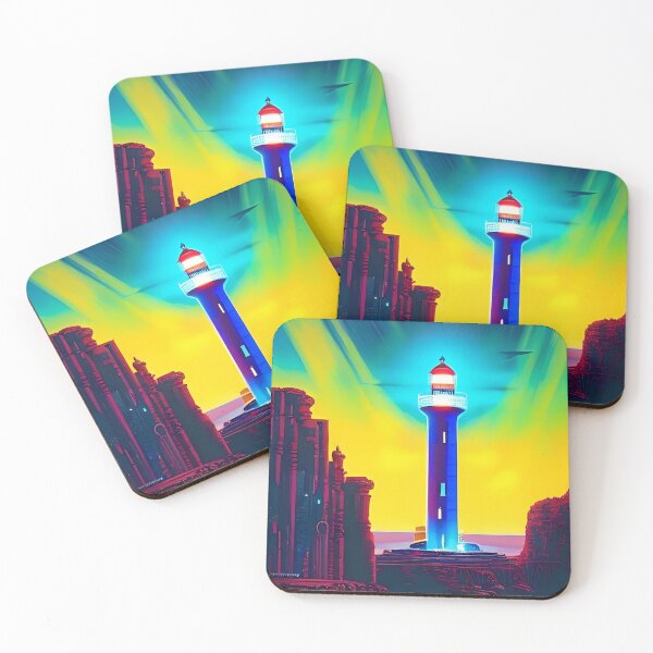 Item preview, Alien lighthouse landscape #6 designed and sold by Mitrodoros.