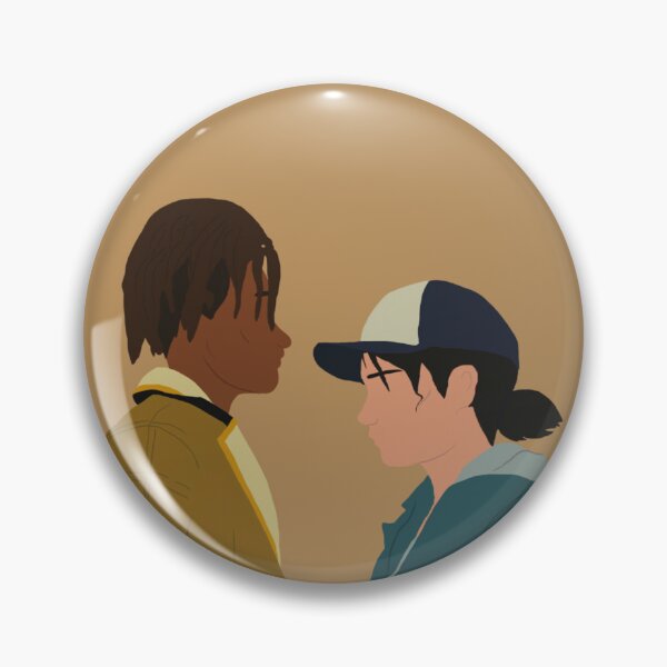 Item preview, The Walking Dead Game Final Season Clementine and Louis Fan Art designed and sold by senaeksi.