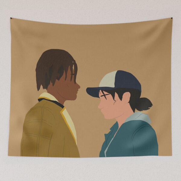 Item preview, The Walking Dead Game Final Season Clementine and Louis Fan Art designed and sold by senaeksi.
